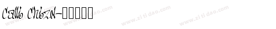 Calli Chizel字体转换